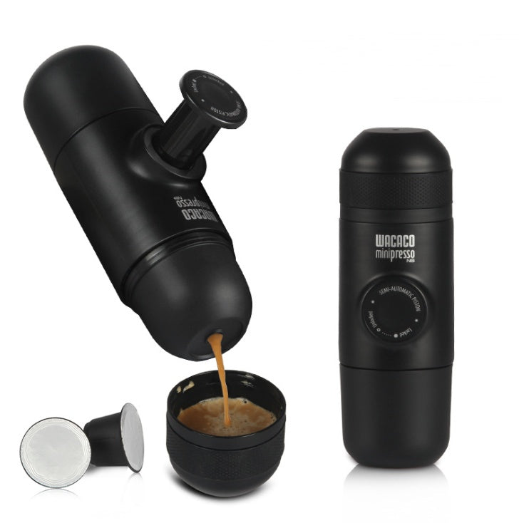 Portable mini coffee machine