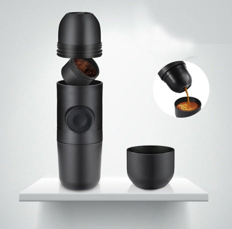 Portable mini coffee machine