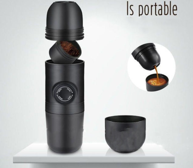 Portable mini coffee machine