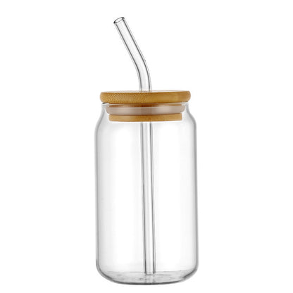 High Borosilicate Glass Cup With Lid