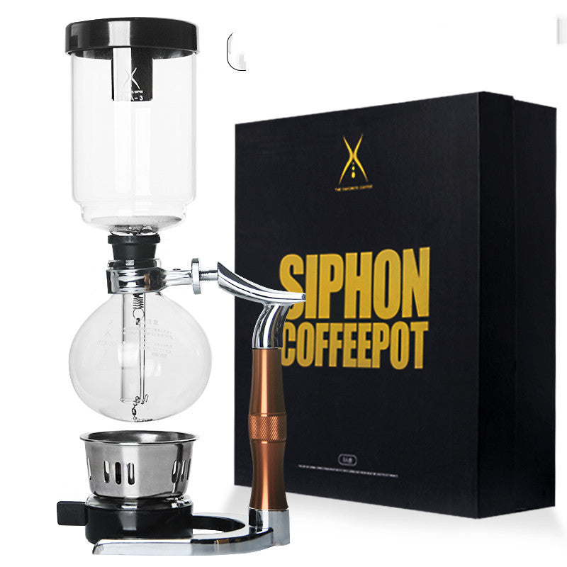 Heated Glass Siphon Coffee Maker