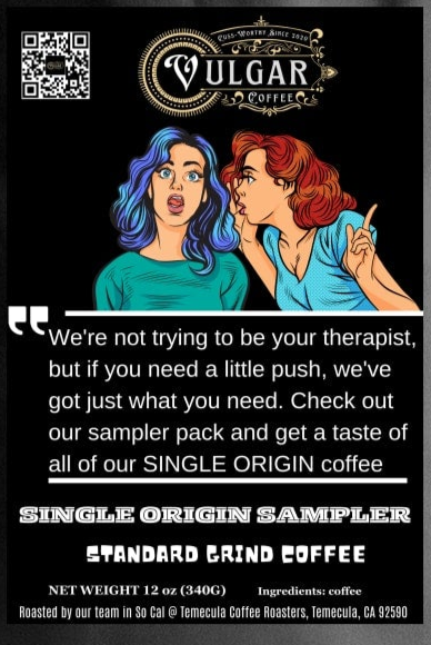 Single Origin Favorites Sample Pack - Vulgar Coffee LLC