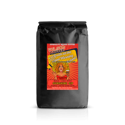 Sunshine Sip - espresso ground! - Vulgar Coffee LLC